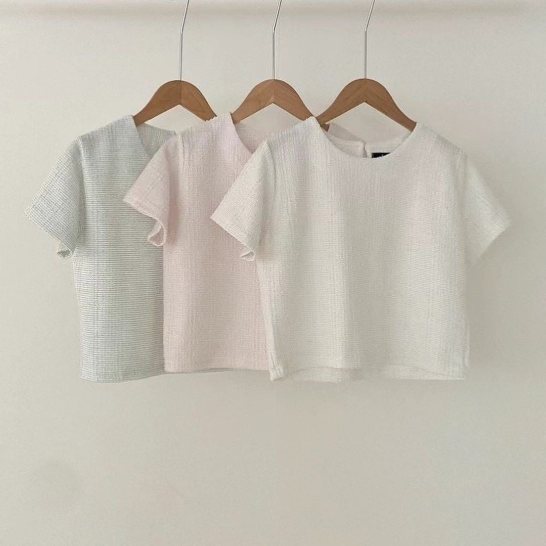 22YR1013 氣質tweed top