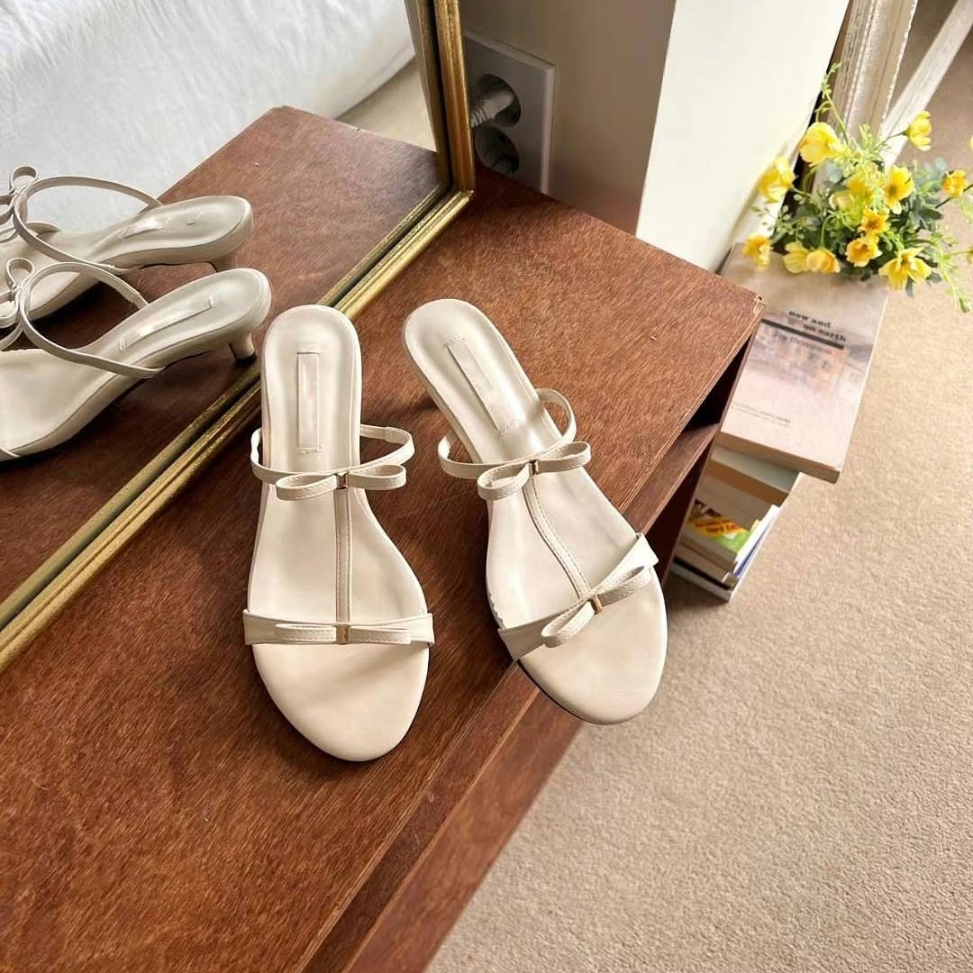 25YR1515 Slipper Heel Shoes 4cm