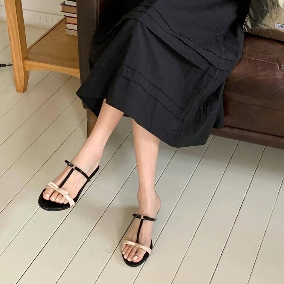 25YR1515 Slipper Heel Shoes 4cm