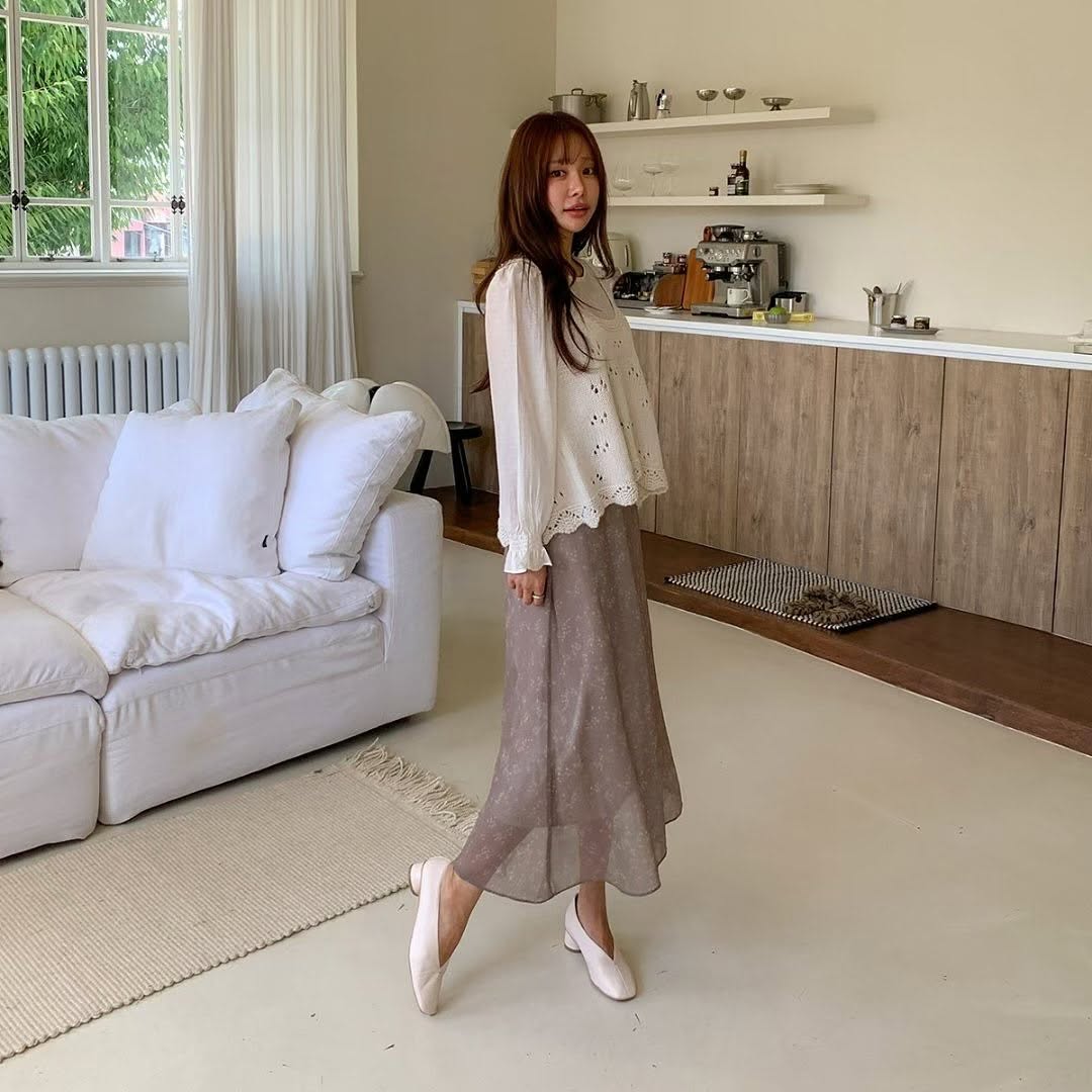25YR1605 Floral Skirt