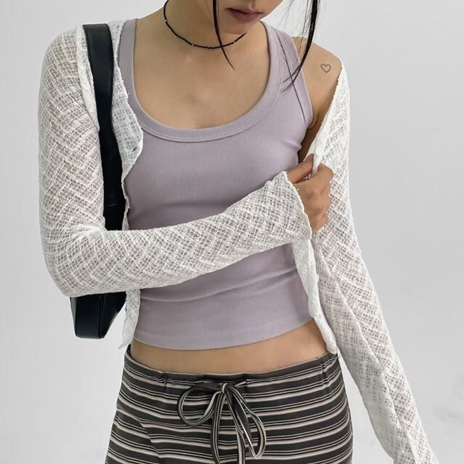 25YR1602 Lace Cardigan