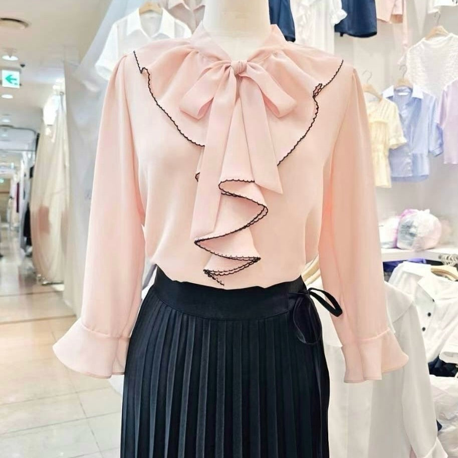25YR1613 Ruffle Blouse