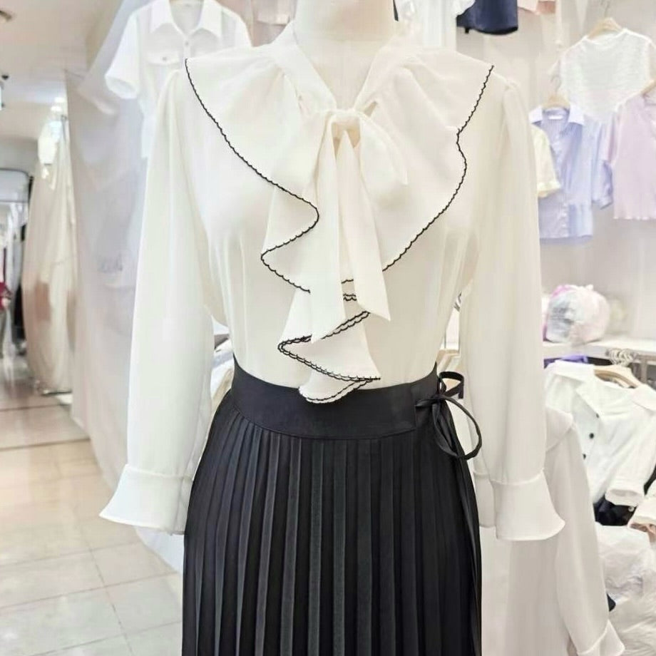 25YR1613 Ruffle Blouse
