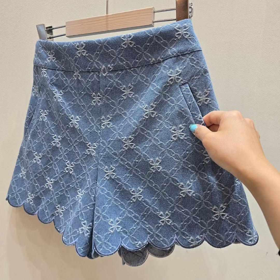25YR1603 Denim Shorts