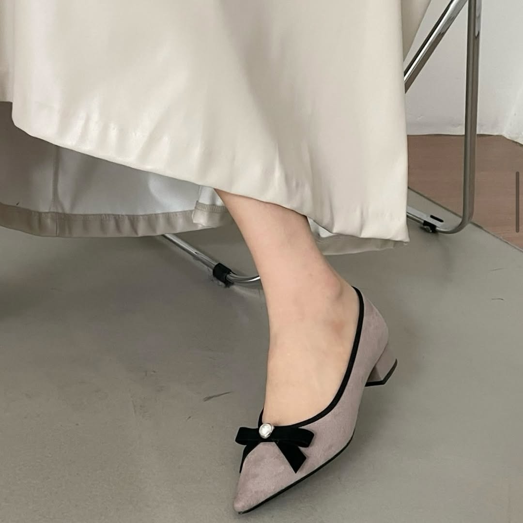 25YR1701 Ribbon Shoes 3cm