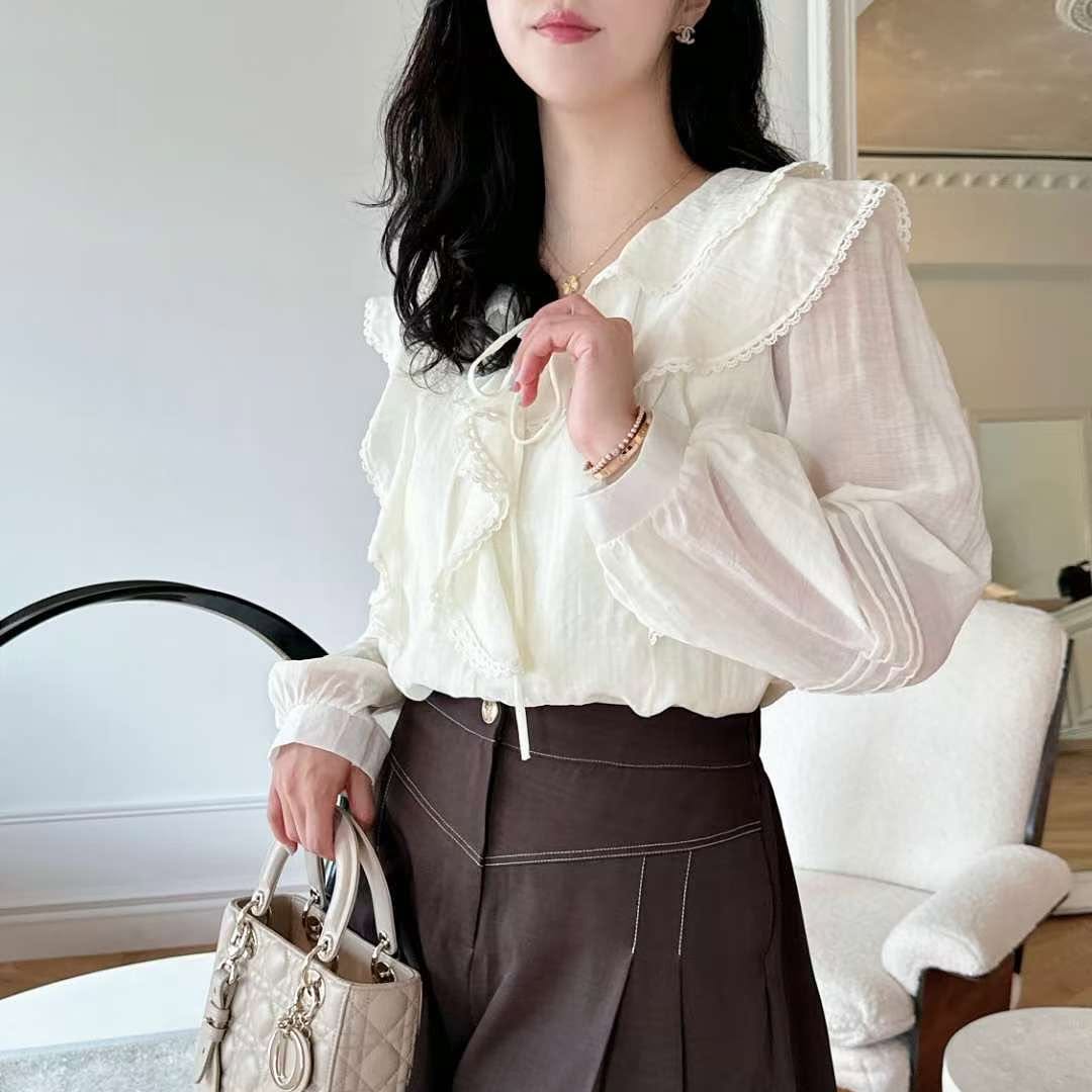 25YR1709 Romantic Blouse