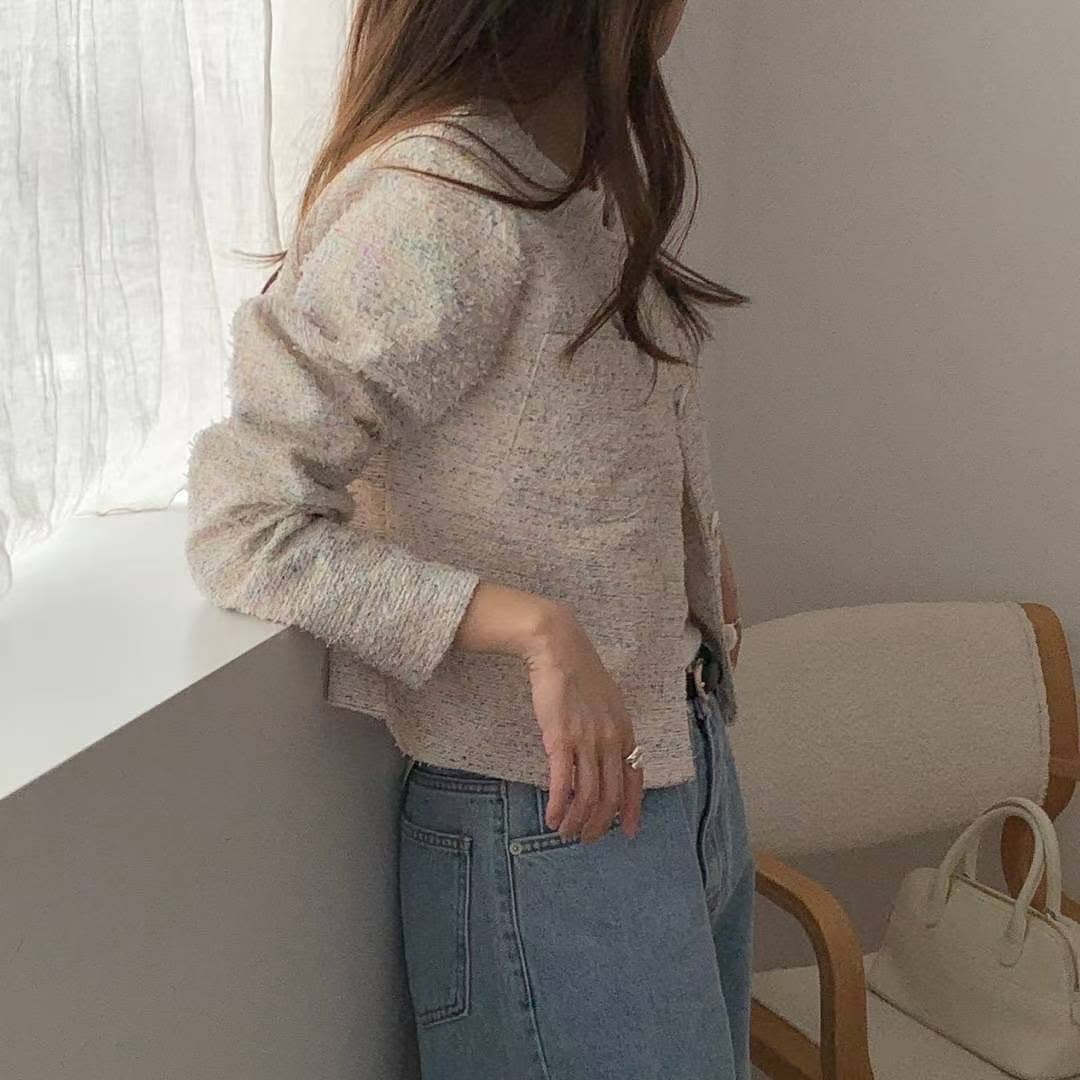 25YR1712 Tweed Jacket