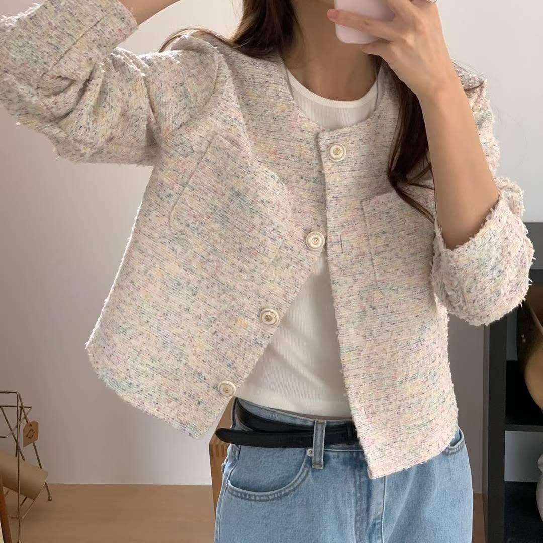 25YR1712 Tweed Jacket