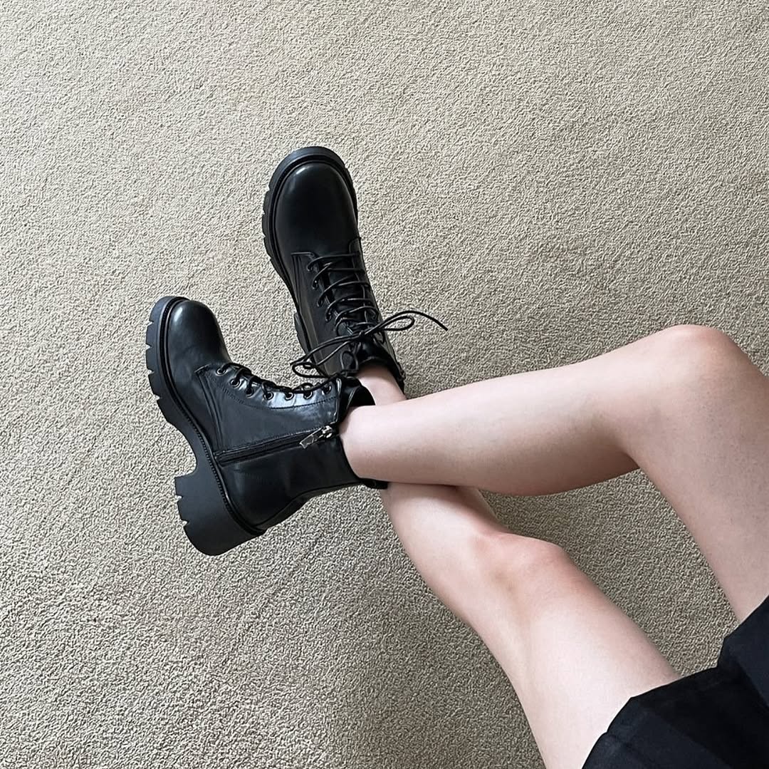 25YR2007 綁帶軍Boot 5.5cm