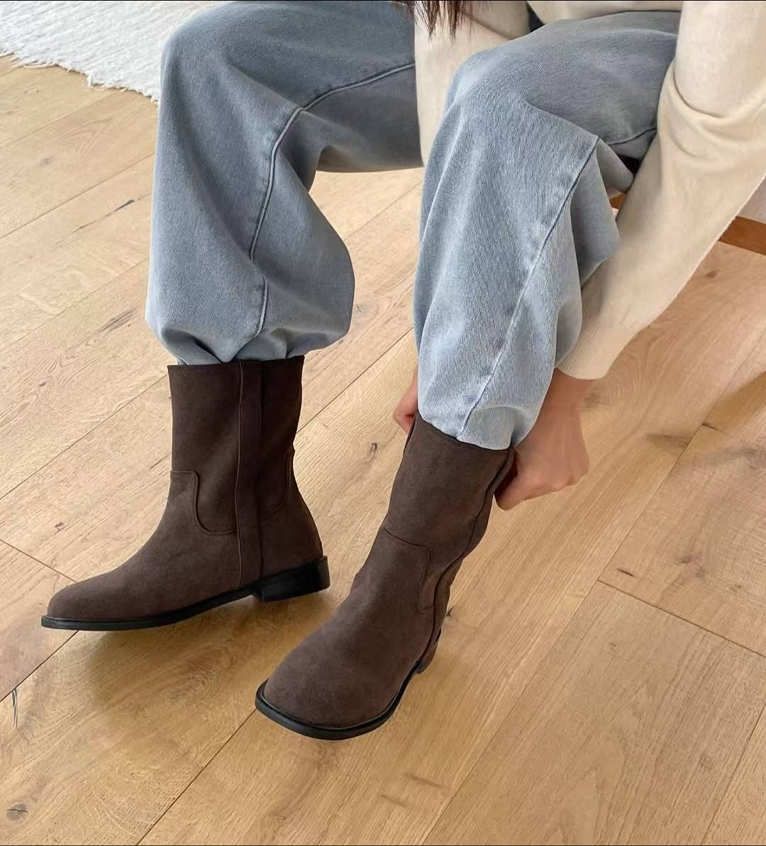 25YR1919 Suede Boot 2.5cm