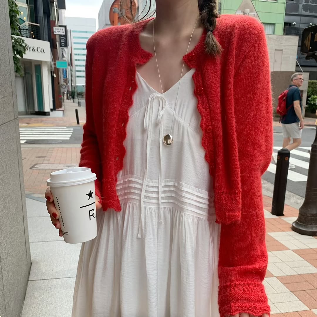 25YR2013 鏤空Cardigan