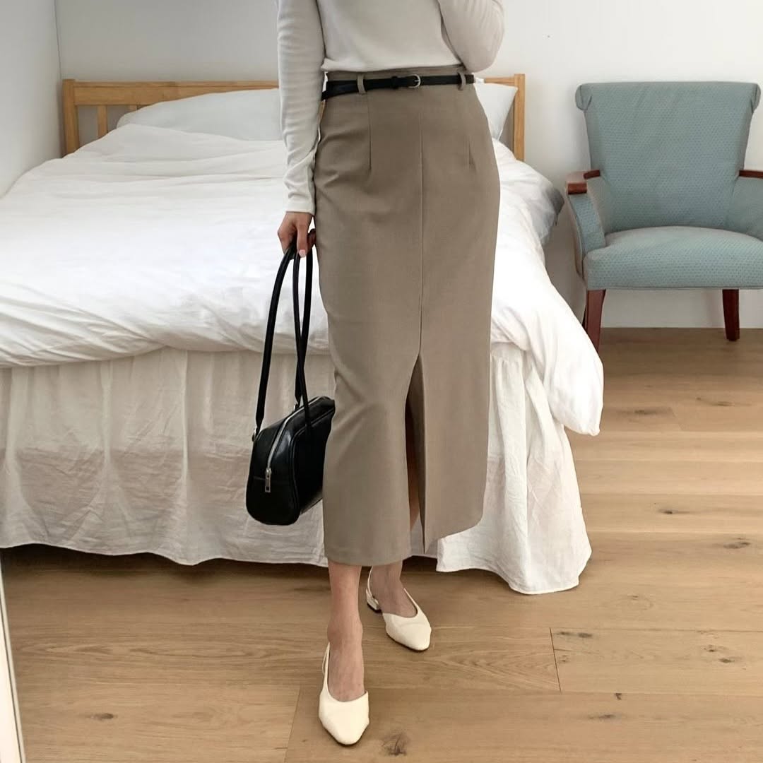 25YR2217 Belt Set Skirt