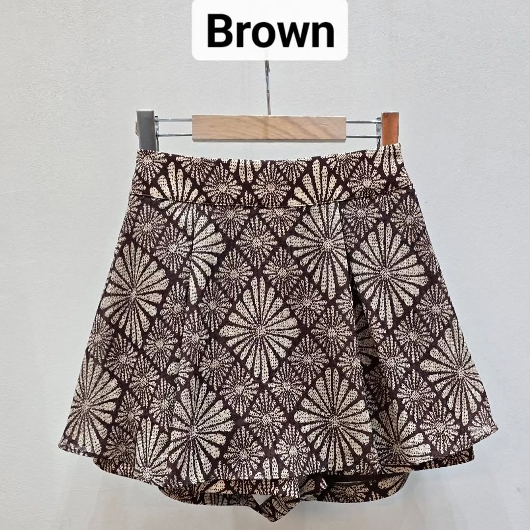 25YR2220 Pattern Skirt Pants