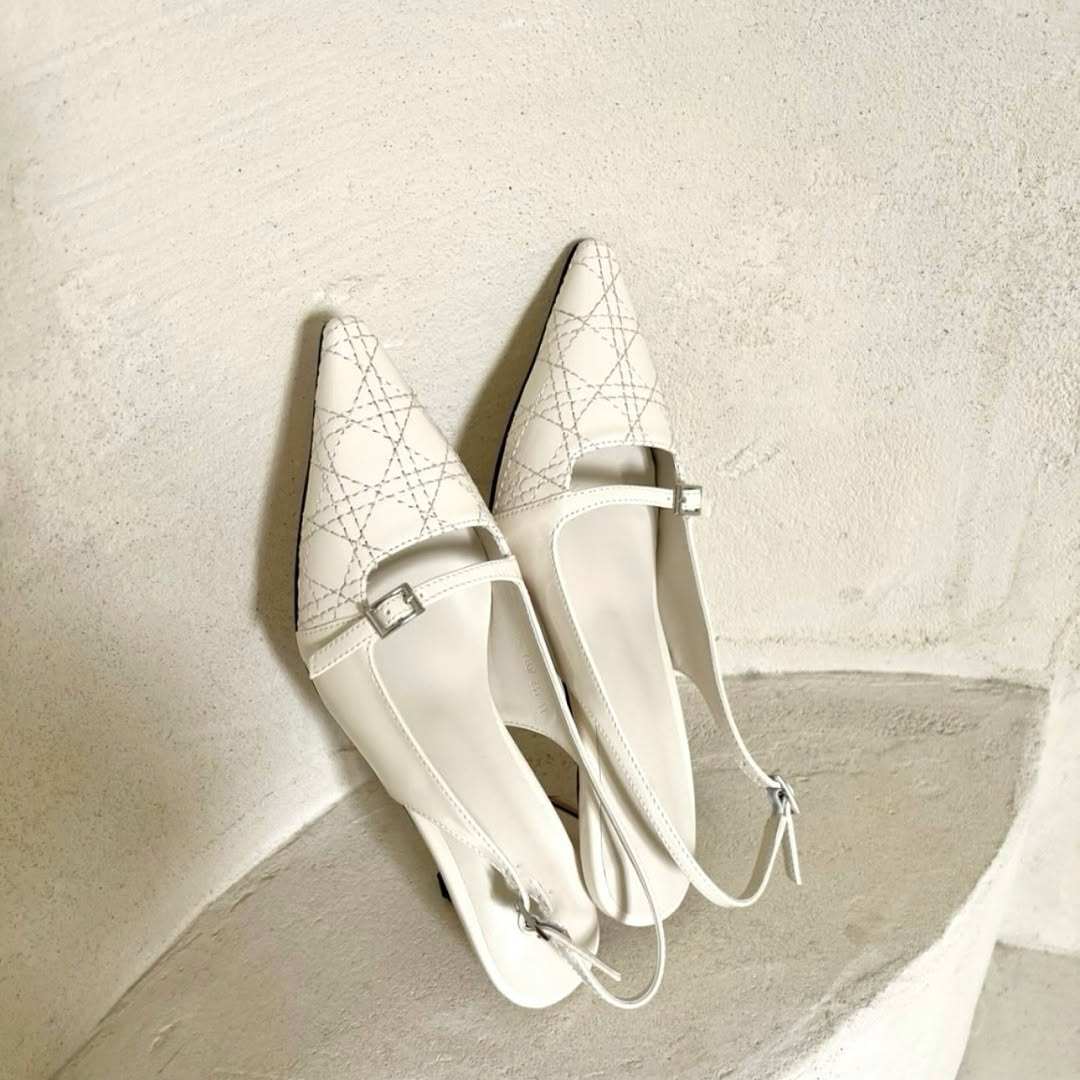 25YR2306 尖頭Heel Shoes 6cm