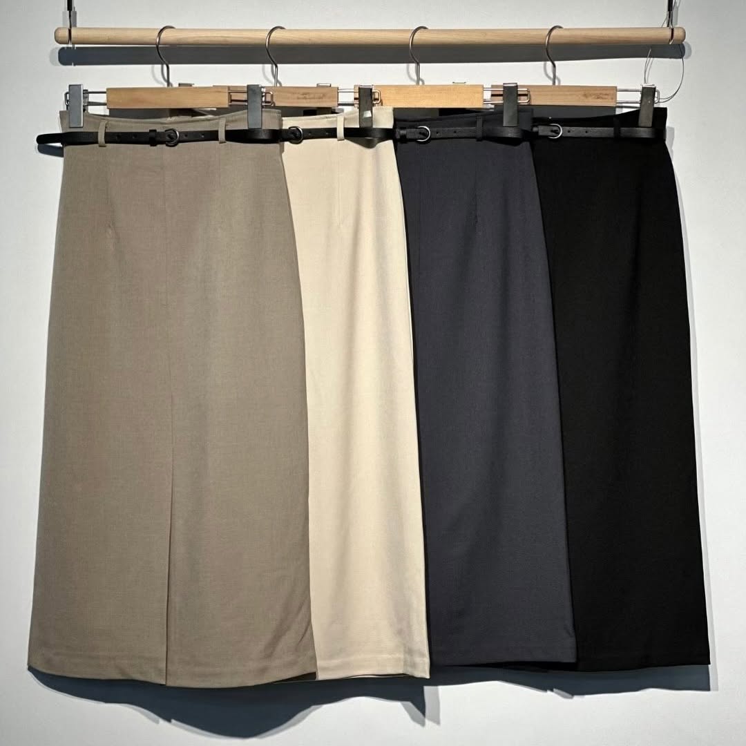 25YR2217 Belt Set Skirt