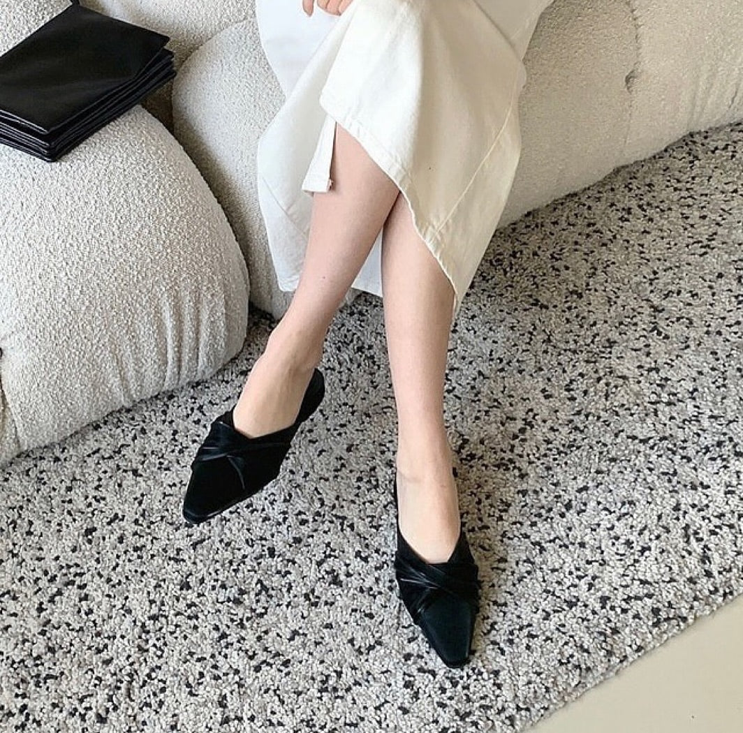22YR0226 氣質半拖鞋3cm
