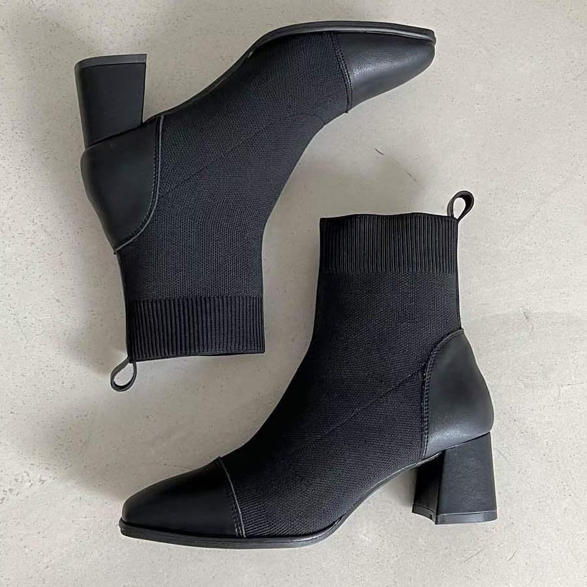 22YR1516 彈性橡筋boot 6cm