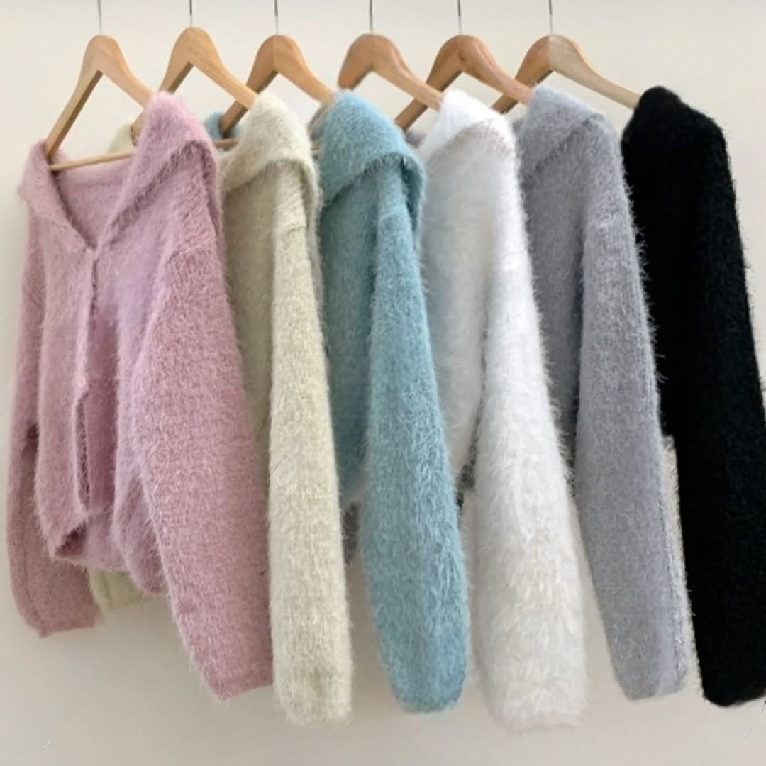 25YR2701 小反領Cardigan