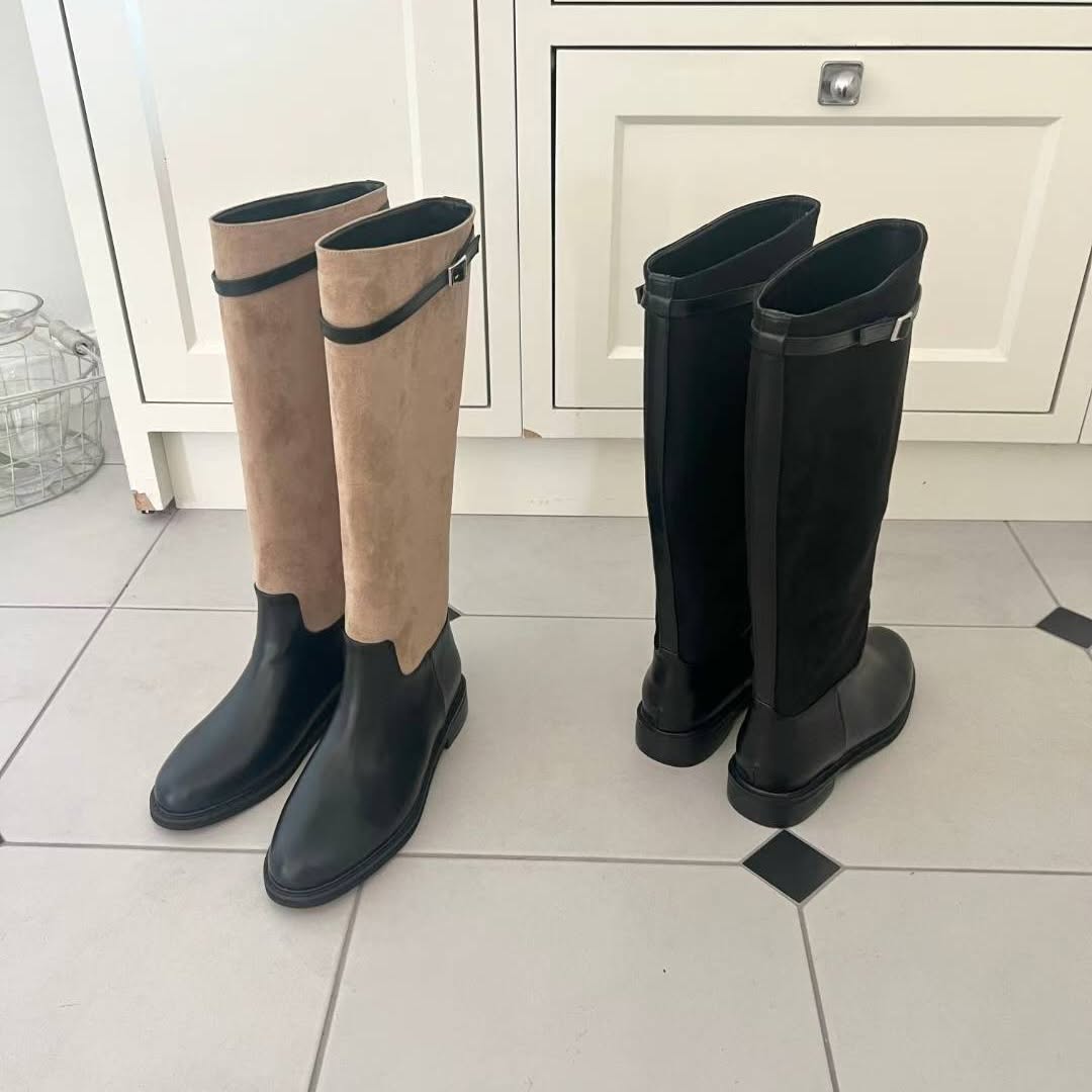 25YR2801 小扣飾長Boot 2cm