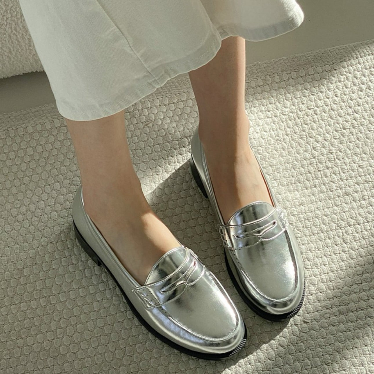 25YR0211 Loafer Shoes 3cm