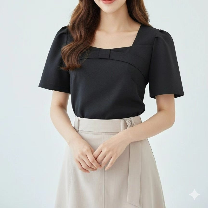 26YR0418 Ribbon Blouse