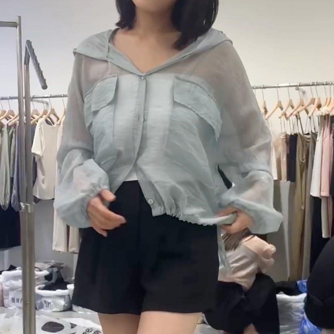 23YR1438 旅行必備收納 cardigan
