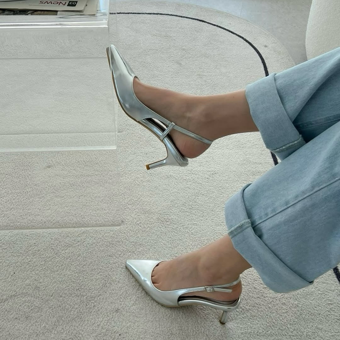 25YR1001 尖頭Heel Shoes 7cm