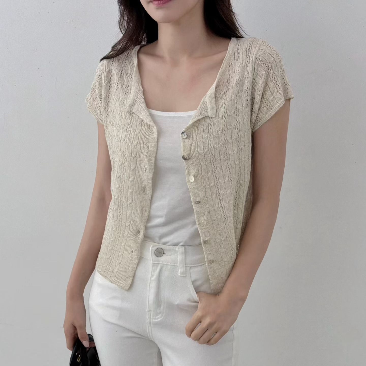 26YR1310 Cardigan Top