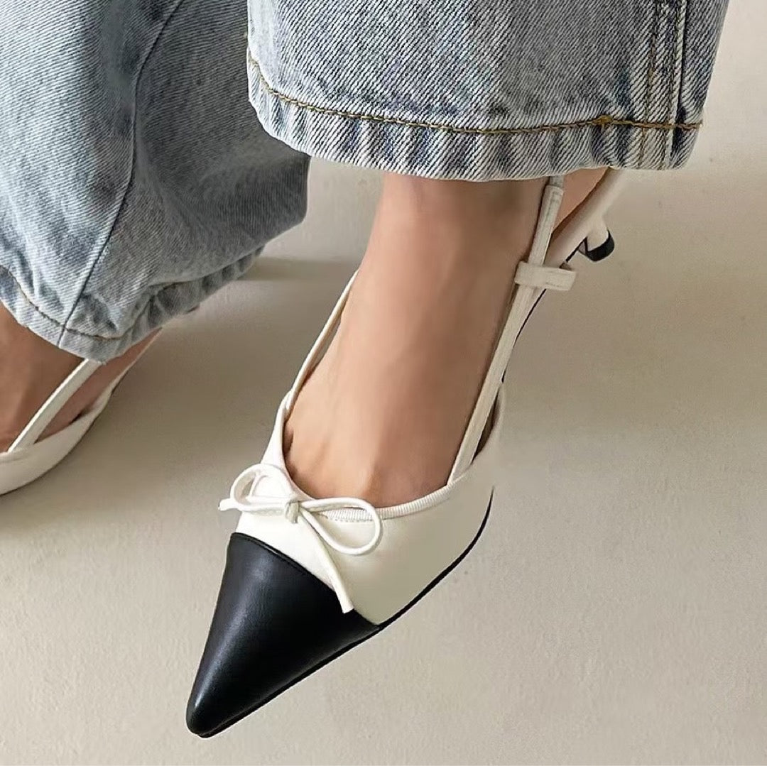 25YR0333 Ribbon Heel 5cm