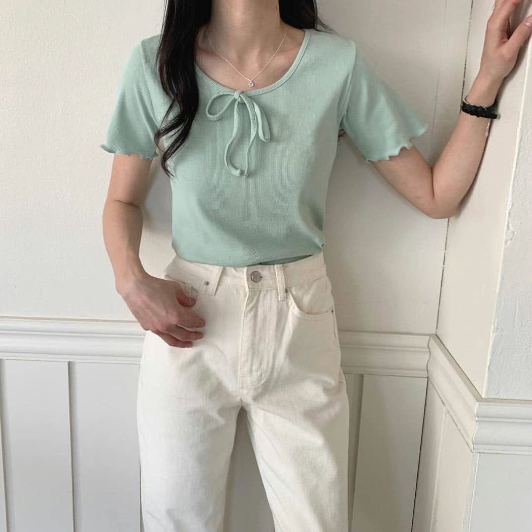 23YR0903 little ribbon tee