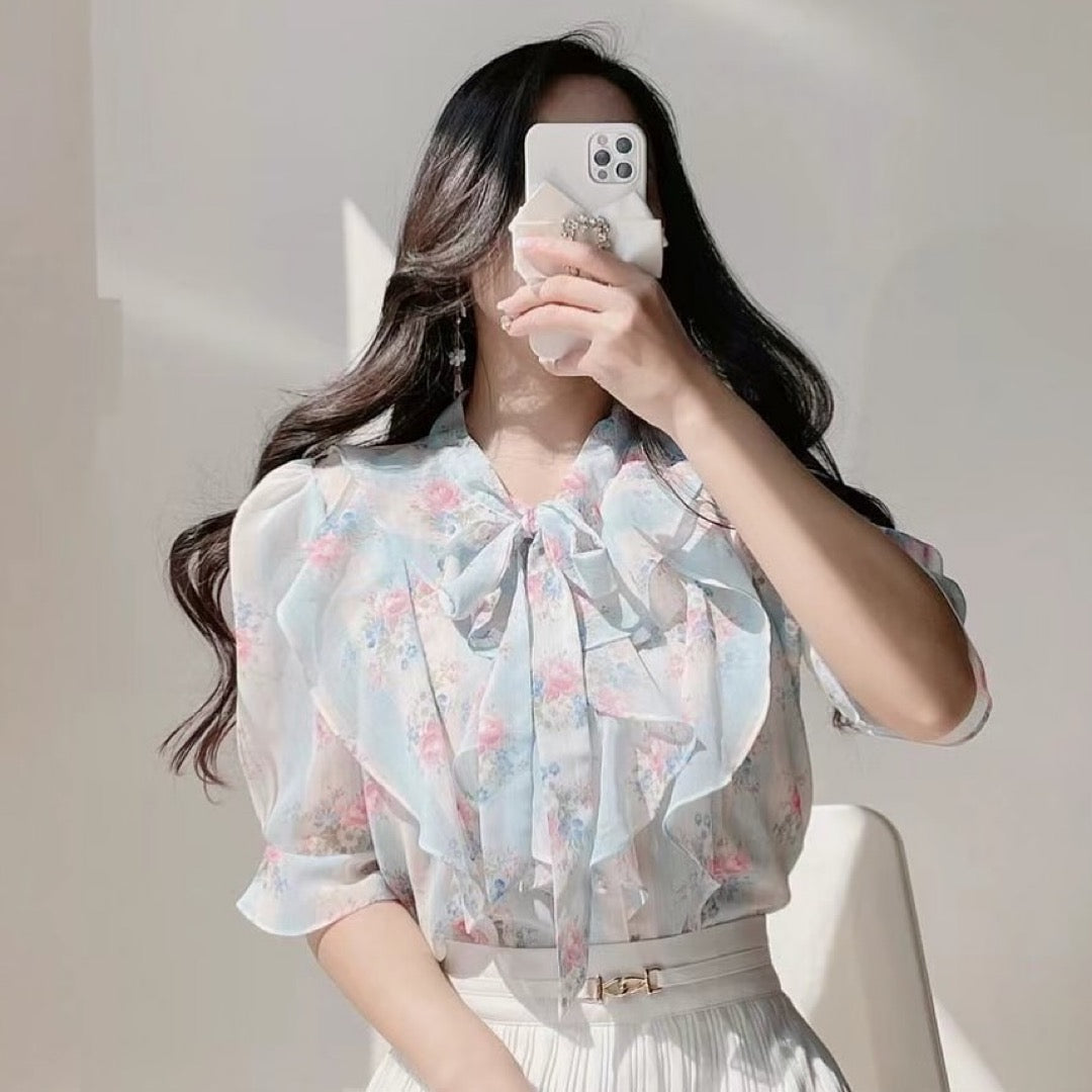 24YR1606 Floral Blouse