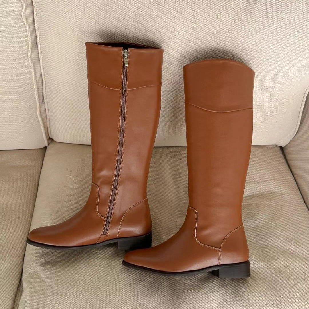 24YR2229 牛皮長Boot 3cm