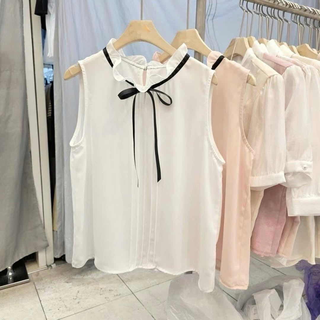 25YR1006 Ribbon Blouse