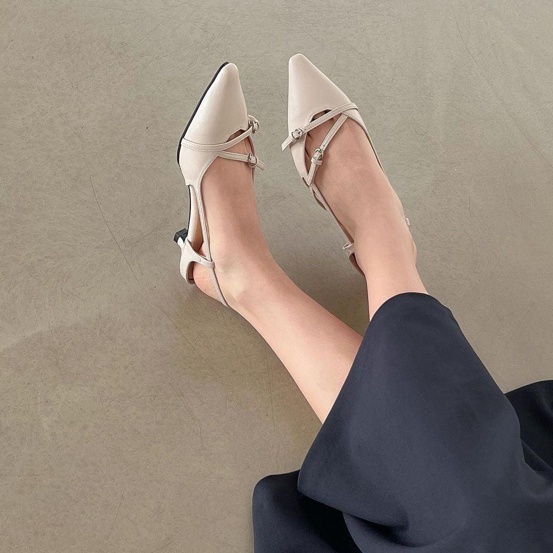 24YR0721 尖頭Little Heel Shoes 3 cm