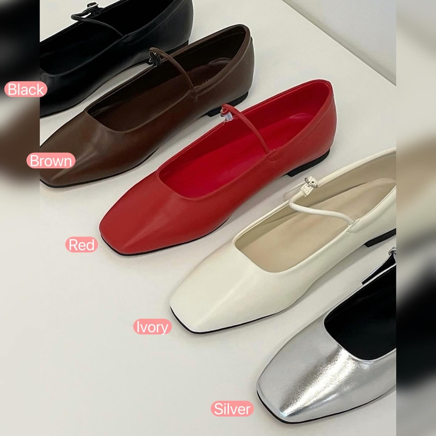 24YR1815 Mary Jane Shoes 1cm