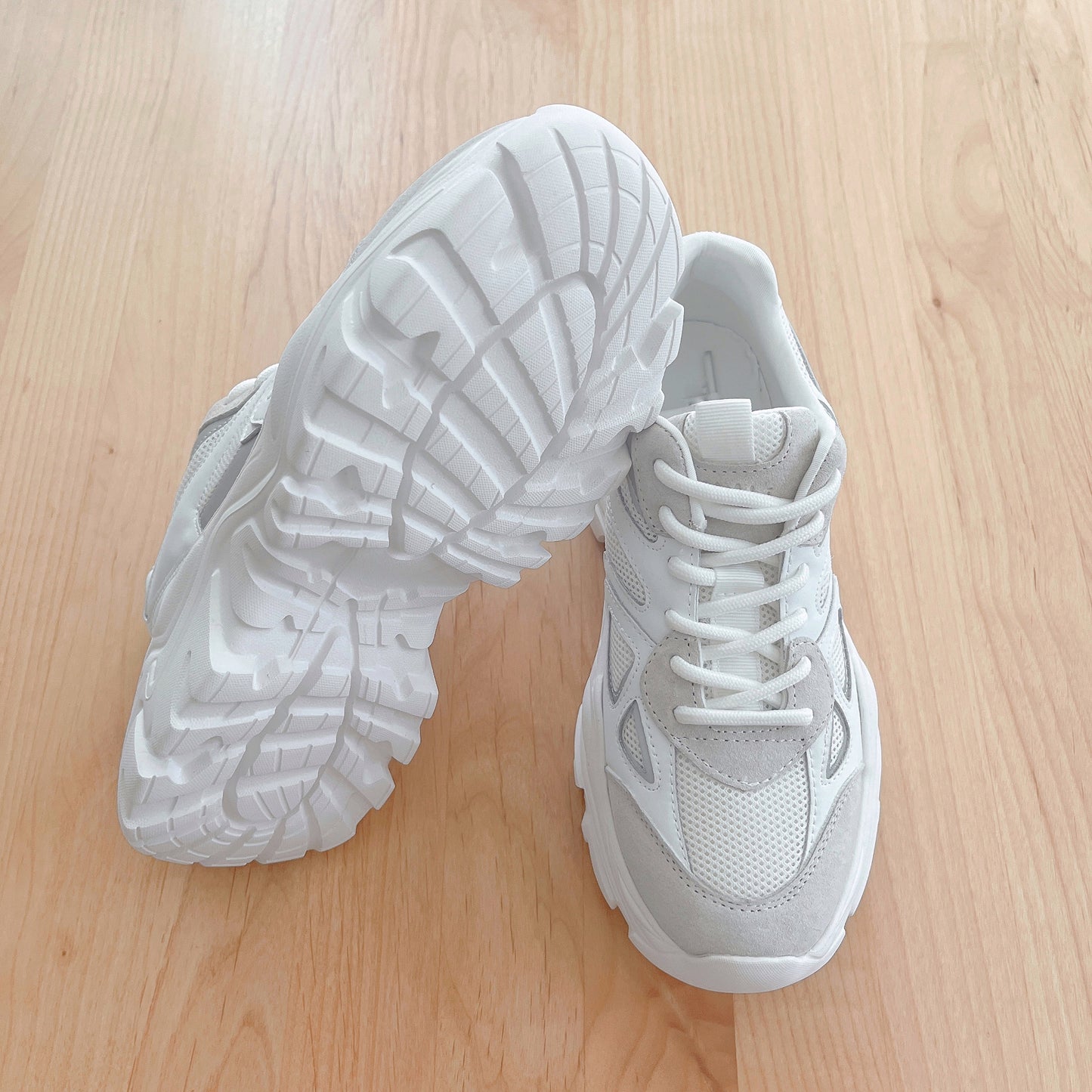 24YR0611 拼布韓系波鞋6cm