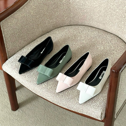 24YR1801 Ribbon Shoes 1cm