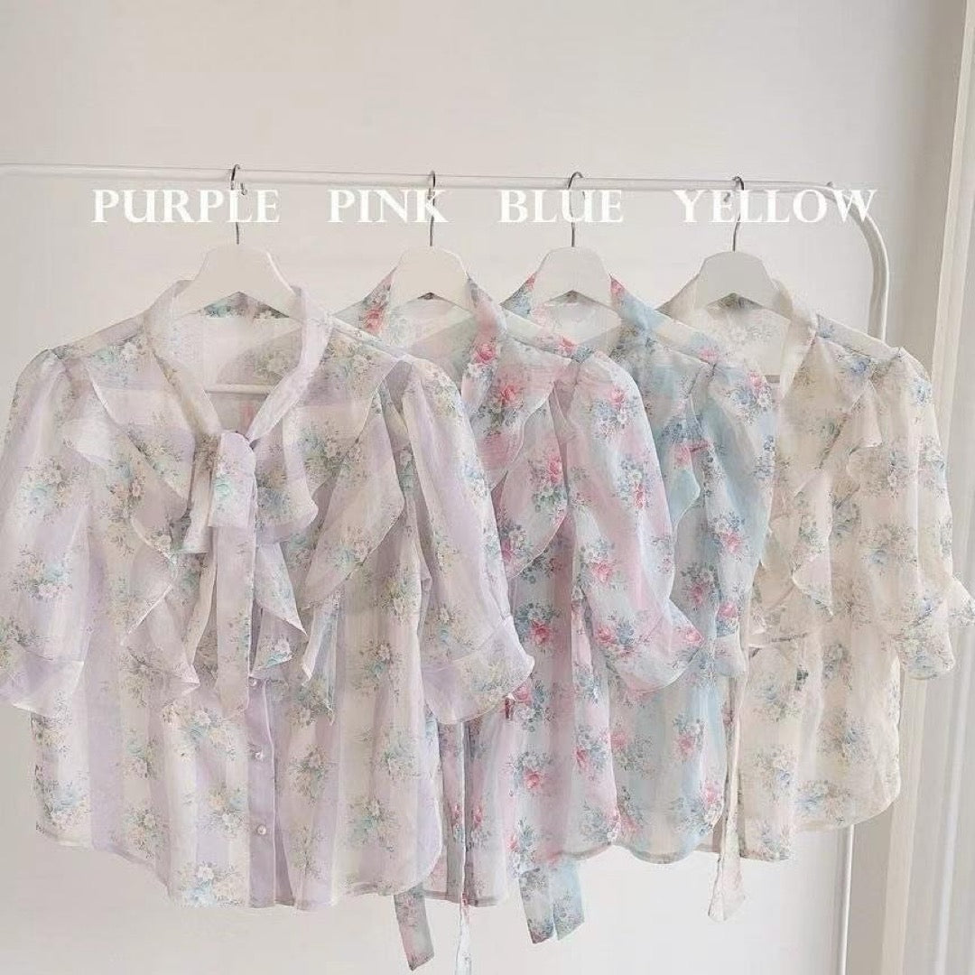 24YR1606 Floral Blouse