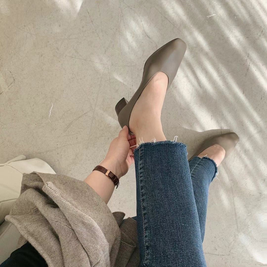 24YR0539 軟軟羊皮鞋 5cm