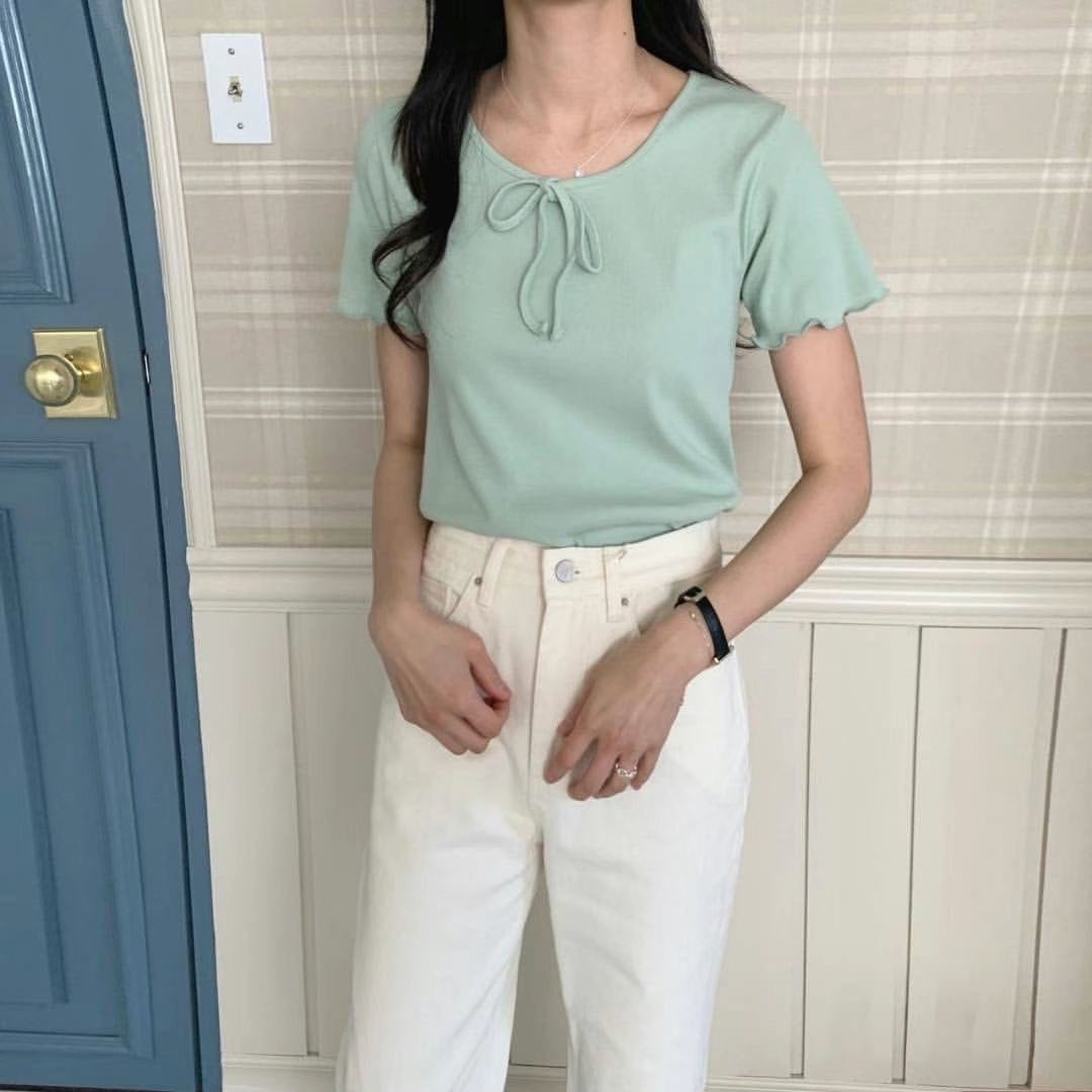 23YR0903 little ribbon tee