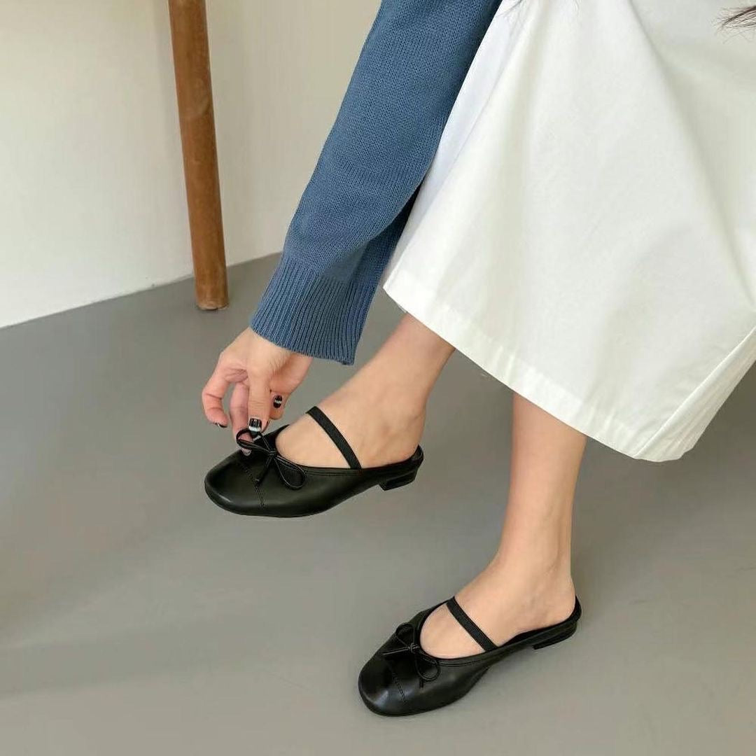 24YR0823 Ribbon Shoes 1cm