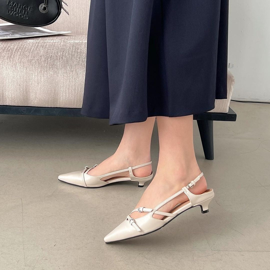 24YR0721 尖頭Little Heel Shoes 3 cm
