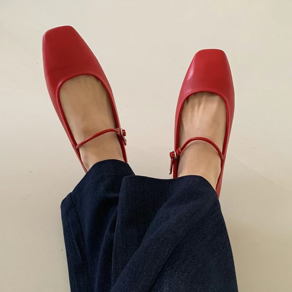 24YR1815 Mary Jane Shoes 1cm