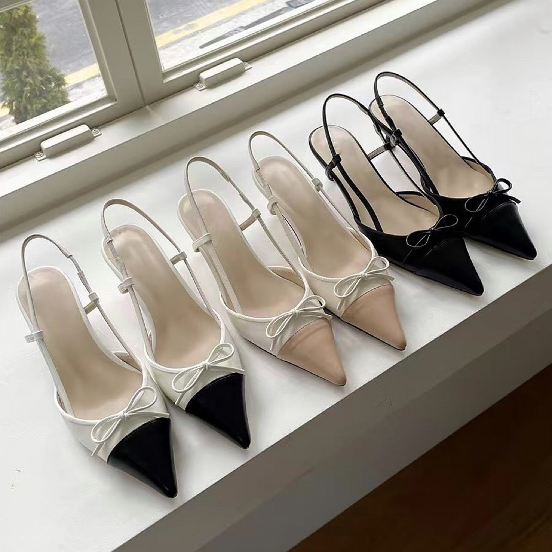 25YR0333 Ribbon Heel 5cm