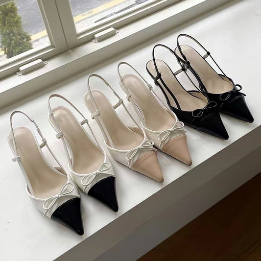25YR0333 Ribbon Heel 5cm