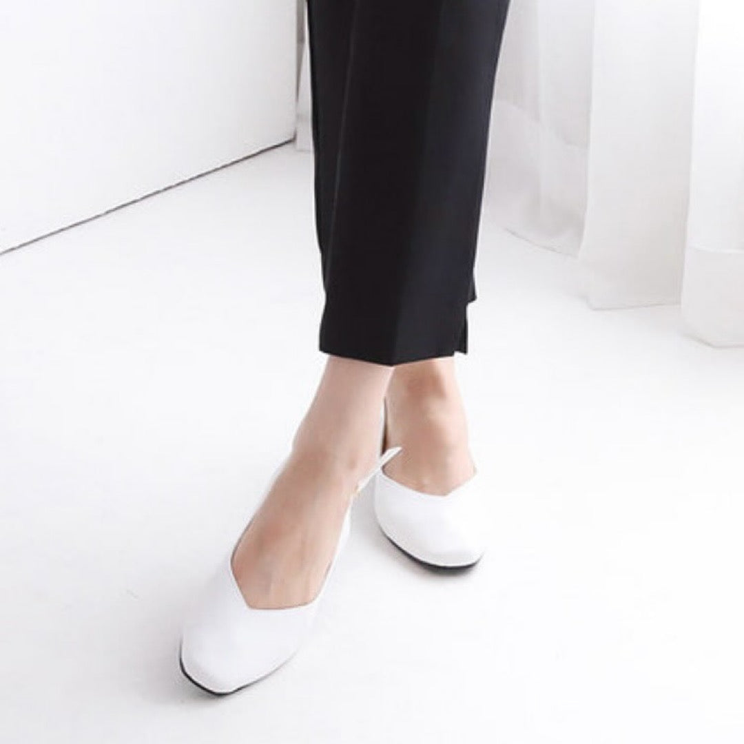 24YR1724 Basic Sling Back Shoes 2cm