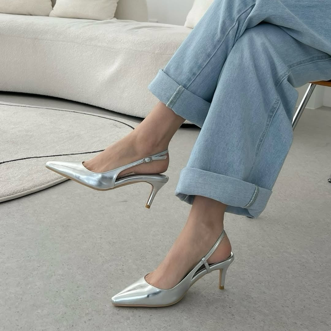 25YR1001 尖頭Heel Shoes 7cm