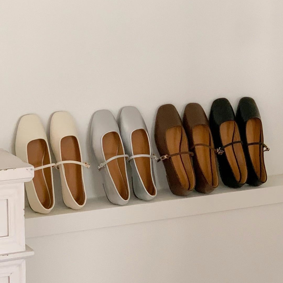 24YR2230 Mary Jane Shoes 1cm