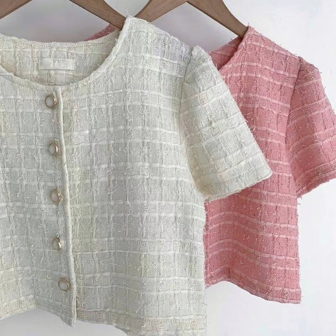 24YR0534 Tweed Cardigan