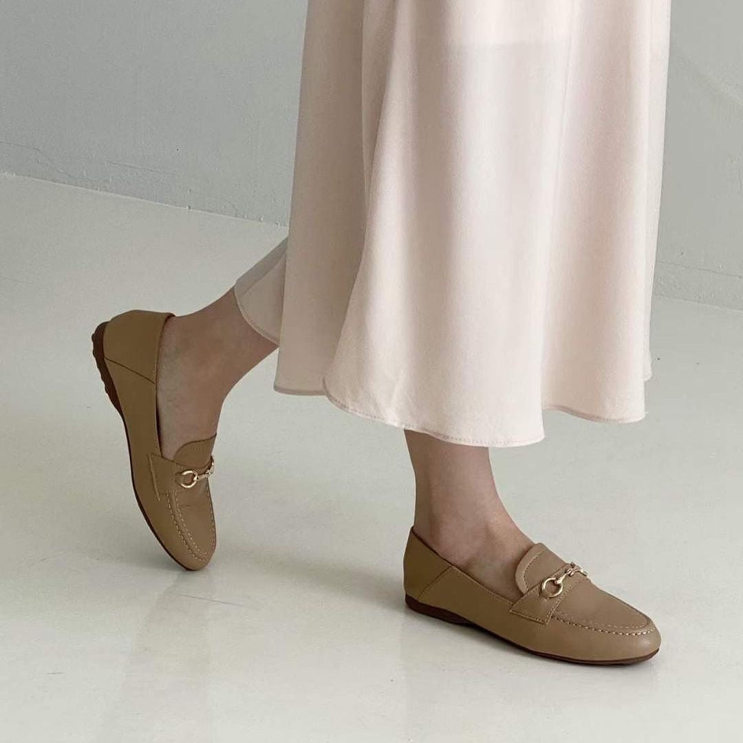 24YR0426 小金扣Loafer 1cm